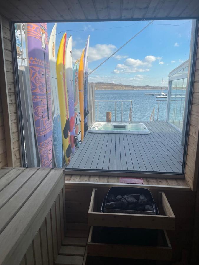 Seehaus Pippa Mit Sauna And Whirlpool Direkt Am See Mucheln Esterno foto